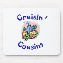 mousepad de los primos del cruisin tapetes de ratón