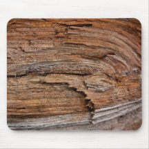 Mousepad de madera rústico