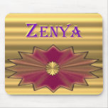 Mousepad de oro tapetes de ratón