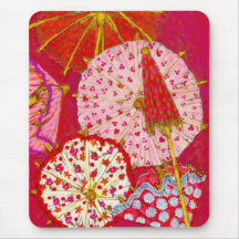 mousepad de papel de los parasoles por S Ambrose Alfombrilla De Ratones