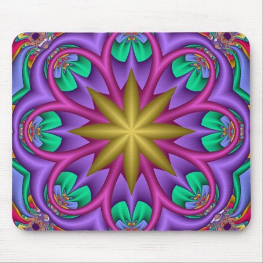 Mousepad decorativo del fractal
