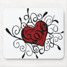 Mousepad del amor alfombrillas de raton