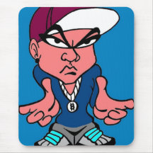 mousepad del caracter del homie tapetes de ratón