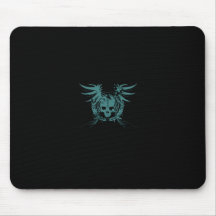 mousepad del cráneo tapetes de ratones