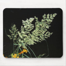 Mousepad del ~ de la semilla de la hierba tapetes de raton