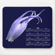 Mousepad del ~ del calendario del brote de Columbi Alfombrillas De Ratón