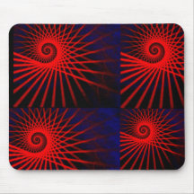 Mousepad del diseño del remolino