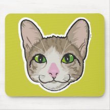 Mousepad del ejemplo del gato alfombrillas de ratones