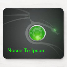 Mousepad del entusiasta del dragón de Nosce Te Ips