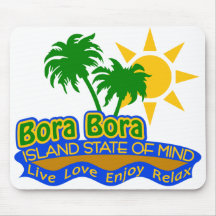 Mousepad del estado de ánimo de Bora Bora Alfombrilla De Raton