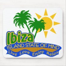 Mousepad del estado de ánimo de Ibiza Tapetes De Raton