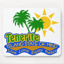 Mousepad del estado de ánimo de Tenerife Alfombrillas De Ratón