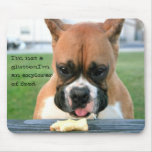 Mousepad del glutton del boxeador