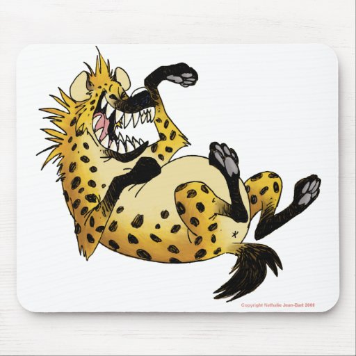 Mousepad del Hyena de risa Tapete De Raton
