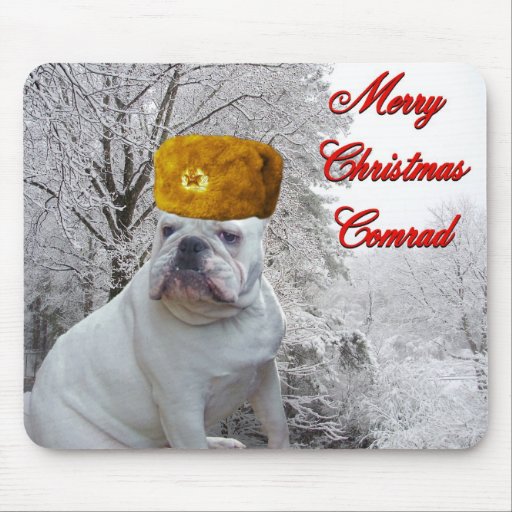 Mousepad del navidad del dogo