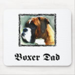 Mousepad del papá del boxeador tapetes de ratones