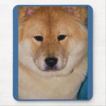 Mousepad del perro de Pomerania 1 Tapete De Ratón