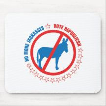 mousepad del republicano del voto tapetes de ratones