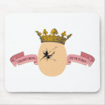 Mousepad del rey del huevo alfombrilla de ratones