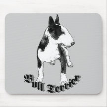 Mousepad del terrie de Bull Alfombrillas De Raton