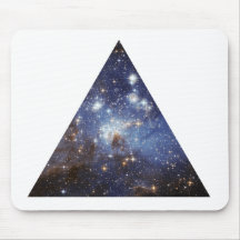 mousepad del triángulo del espacio del inconformis