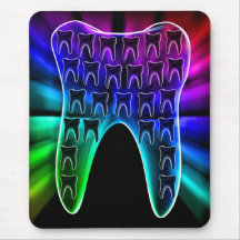 Mousepad dental elegante del arte alfombrilla de ratones