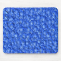 Mousepad - efecto azul de las Pintura-Burbujas