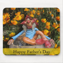 Mousepad feliz del día de padre alfombrilla de raton