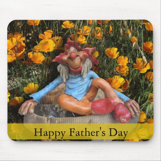 Mousepad feliz del día de padre alfombrilla de raton