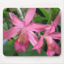 Mousepad floral rosado tapete de ratón