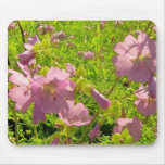 Mousepad floral rosado tapetes de ratones