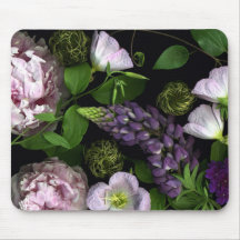 Mousepad floreciente alfombrillas de ratón