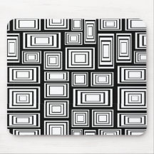 Mousepad geométrico abstracto