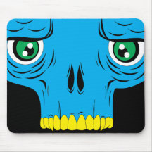 mousepad huesudo de la cara alfombrilla de ratón