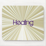 Mousepad ligero curativo blanco divino
