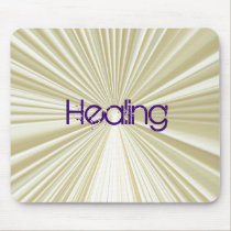 Mousepad ligero curativo blanco divino alfombrillas de raton 