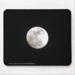 Mousepad - Luna Llena en el cielo nocturno claro alfombrillas de raton 