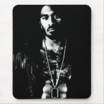 Mousepad masculino blanco y negro tapete de ratones
