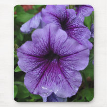 Mousepad - petunias realistas tapete de ratones