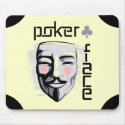 Alfombrilla de raton Poker Face Beige (H)