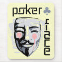 Alfombrilla de raton Poker Face Beige (V)