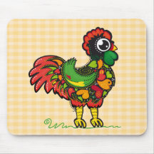 Mousepad portugués del gallo