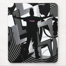 Mousepad punky tapetes de ratón