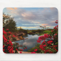 Mousepad que ofrece el campo de golf de Loews Vent