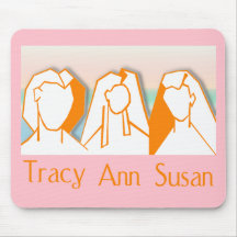 Mousepad (rosa): GIT - Las mujeres de Wonderous de