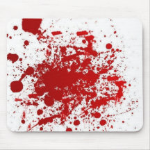 Mousepad sangriento