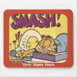 Mousepad sensacional del reloj de Garfield Tapetes De Ratón