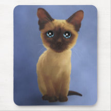 Mousepad siamés del gatito