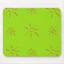 Mousepad soleado alfombrillas de raton