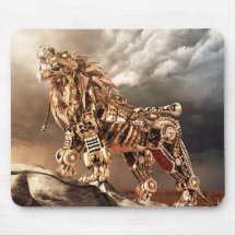 MousePad SteamPunk GOLD LEON